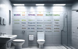 What Are the Essential English Words for the Bathroom?