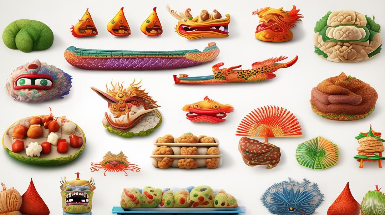 What Are the English Words for Traditional Dragon Boat Festival Items?-图3