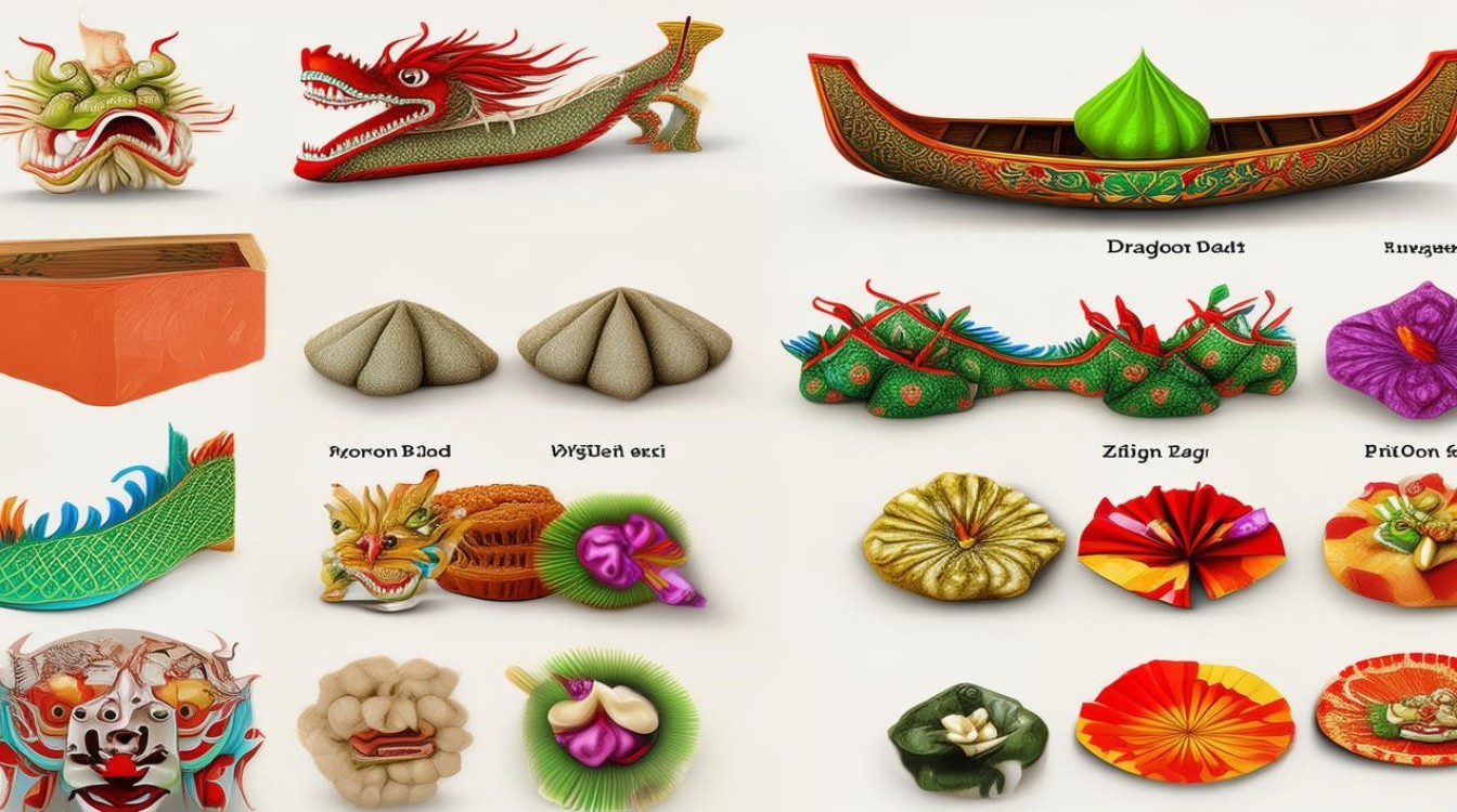 What Are the English Words for Traditional Dragon Boat Festival Items?-图4