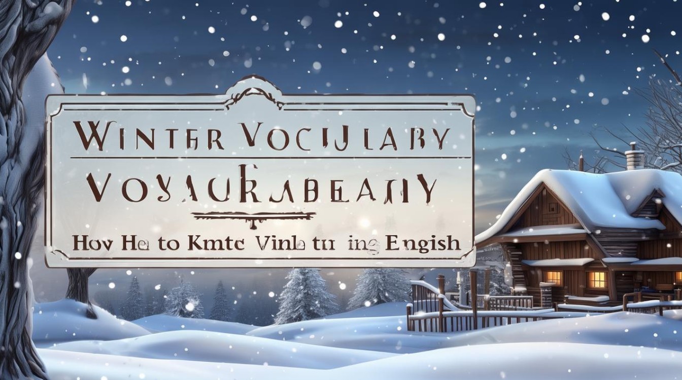 How to Say Winter Words in English: Essential Vocabulary-图3