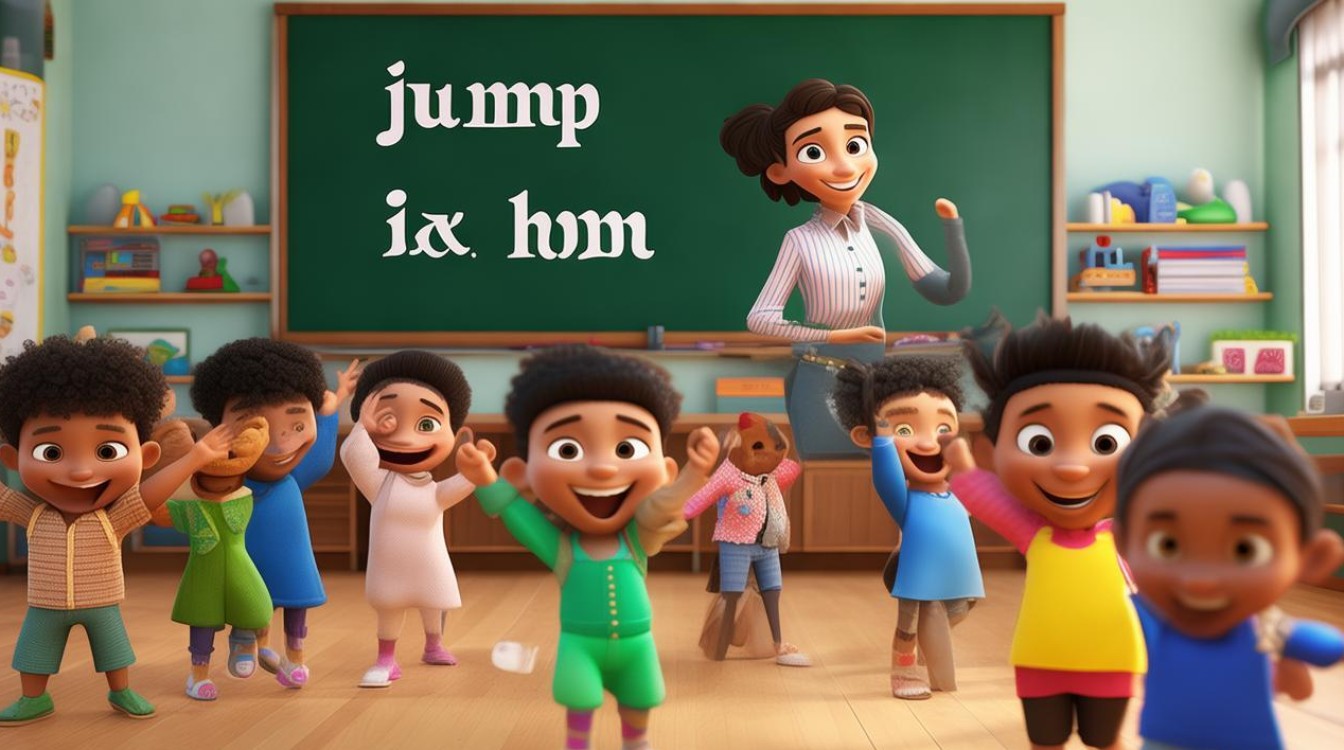 如何轻松教幼儿掌握jump和hop的英语单词？-图1