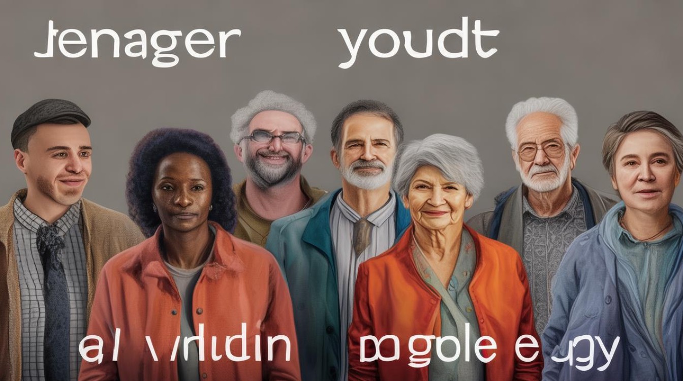 What Are the English Words for Different Age Groups?-图1