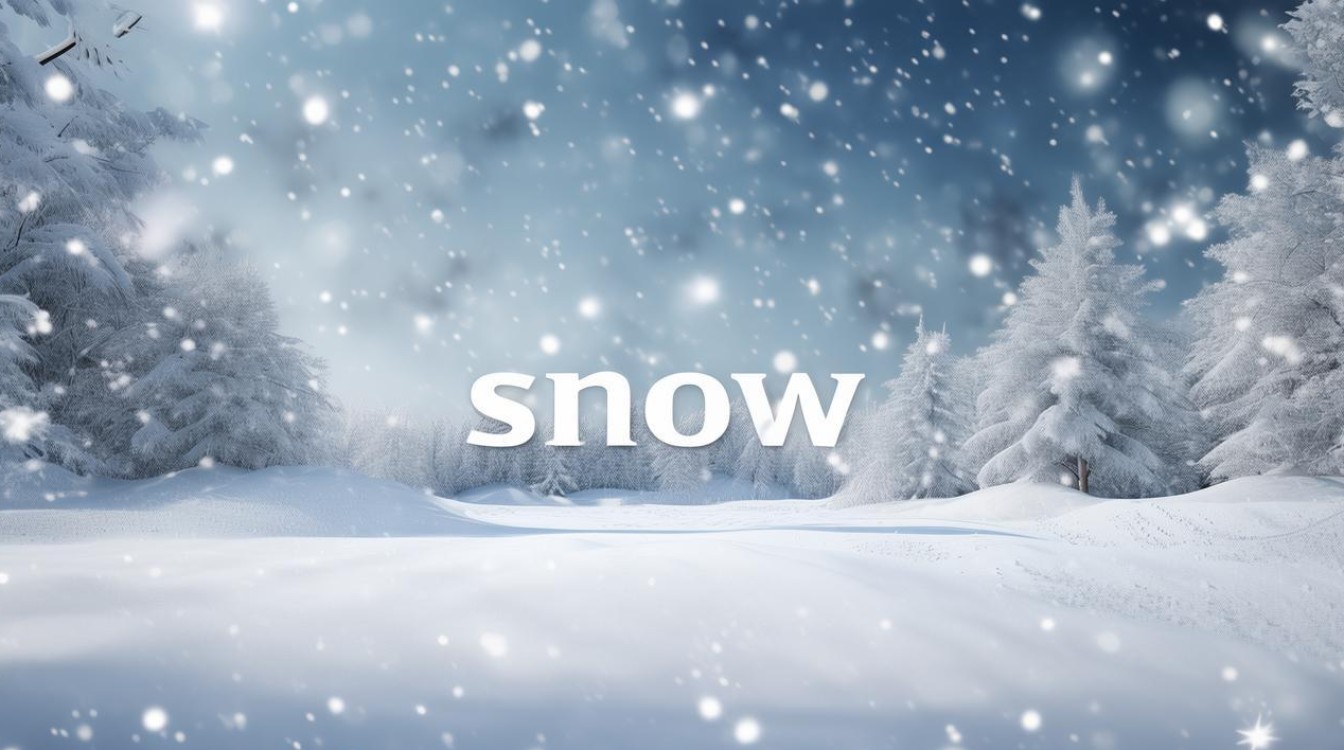 How to Spell Snow in English?-图2