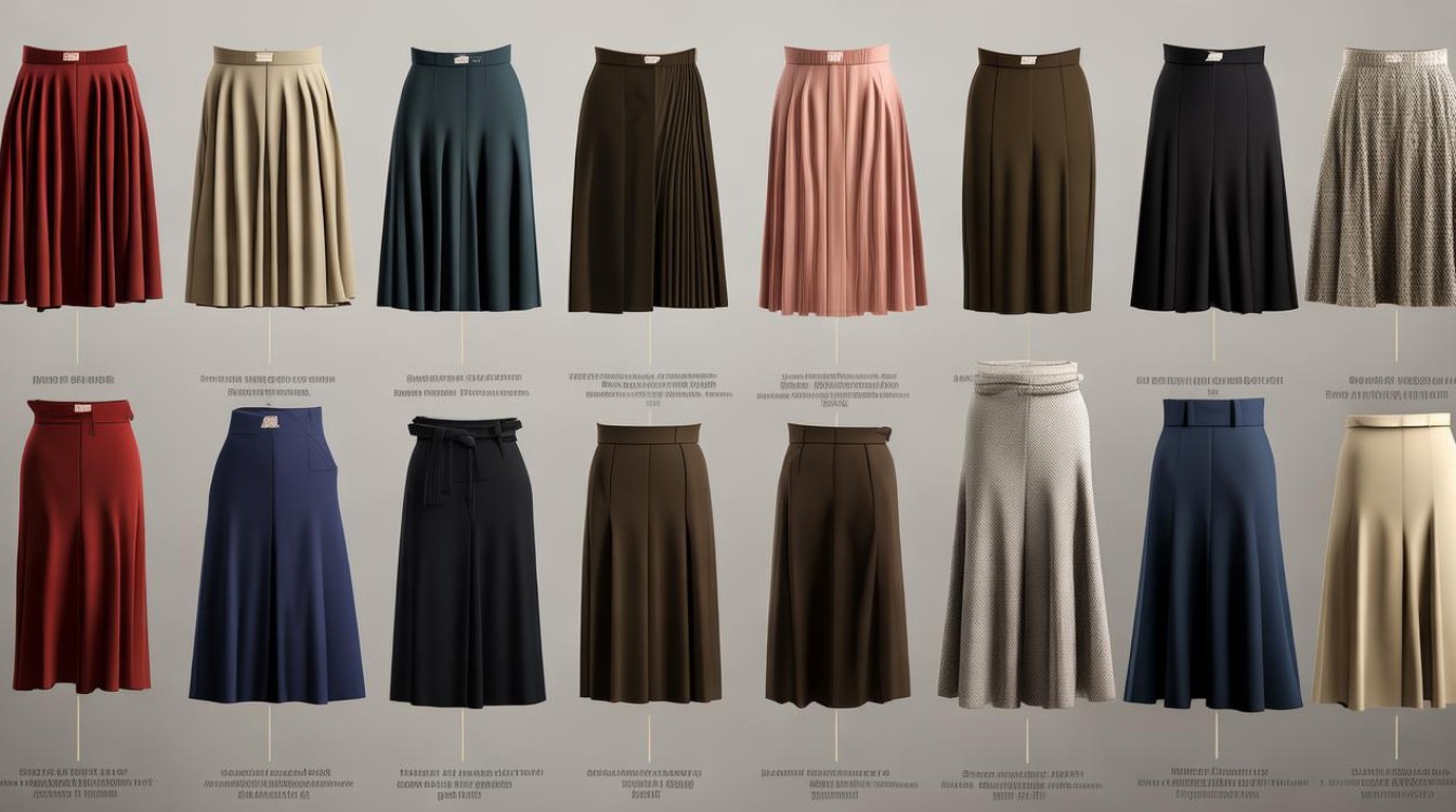 What Are the Different Types of Lower Body Skirts in English?-图4