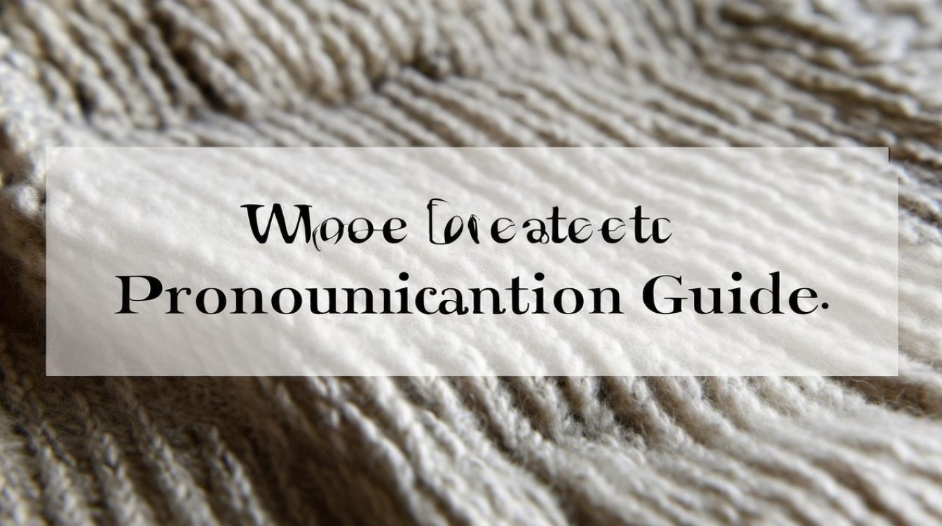 How to Pronounce Wool Sweater Correctly in English?-图1
