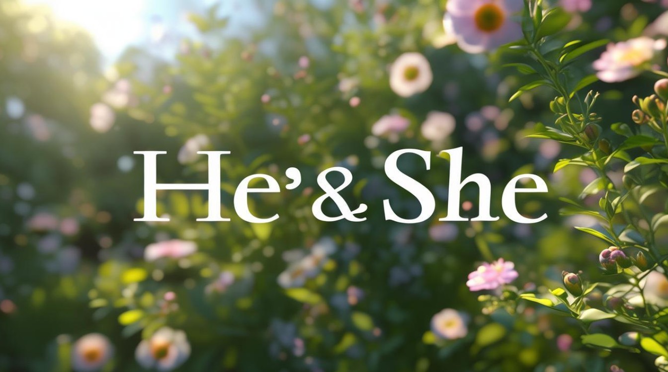 How to Spell He and She in English?-图1