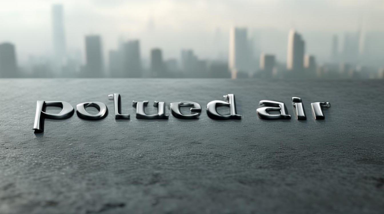 What is the English word for polluted air?-图2