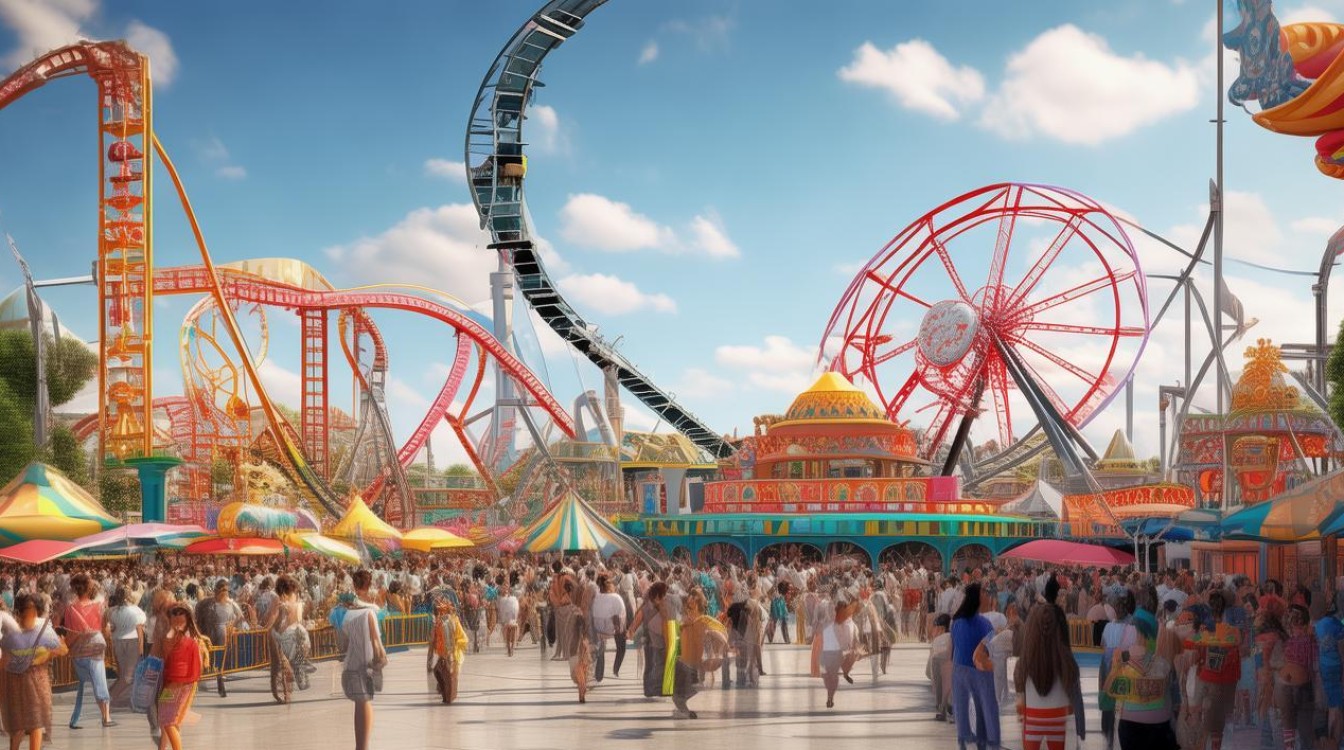 Essential English Vocabulary for Amusement Park Projects-图1