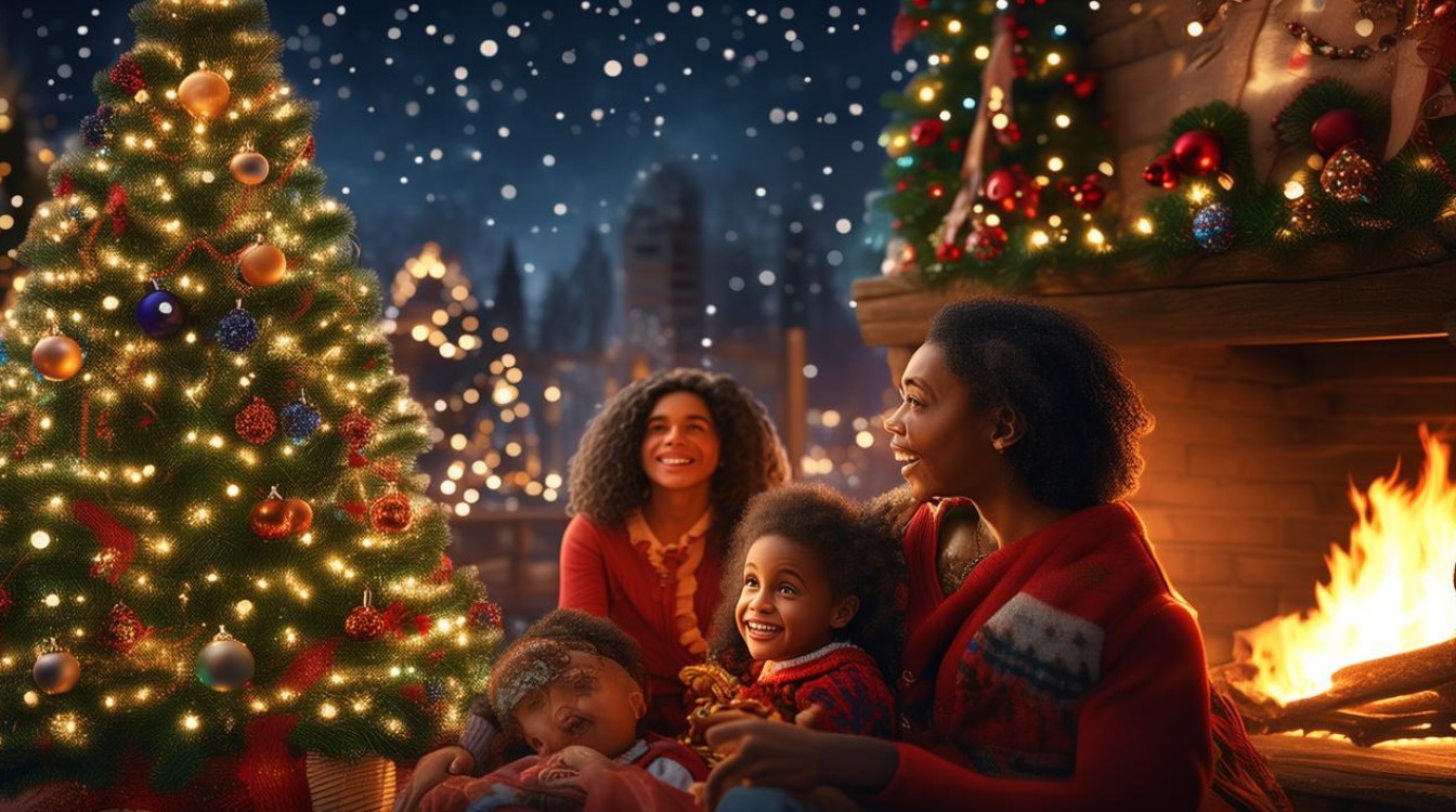 Which Four Words Relate to Christmas?-图3
