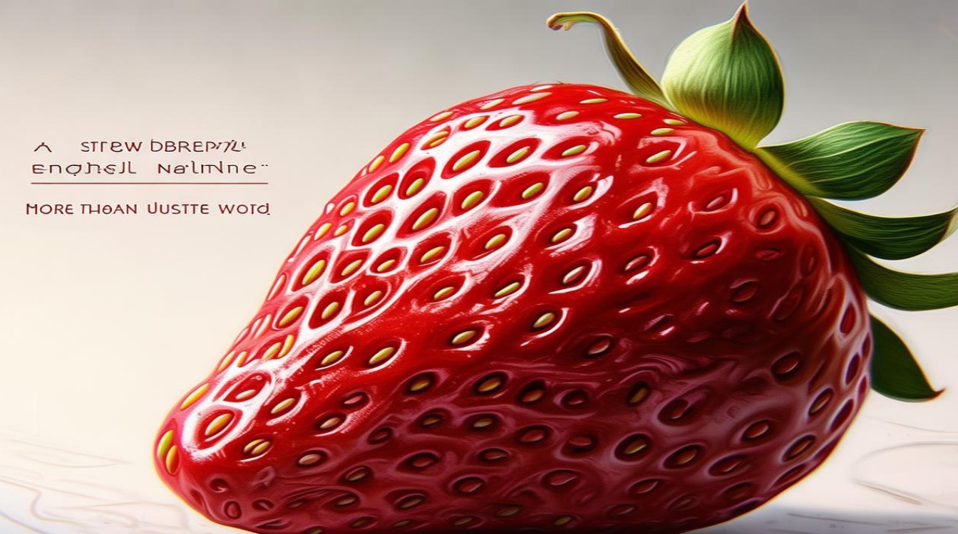 Why Is a Strawberry Called in English?-图1