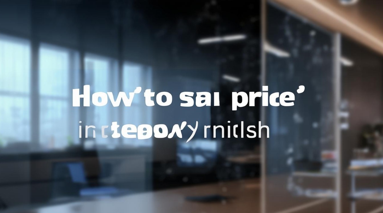 How to Say 售价 in English?-图1