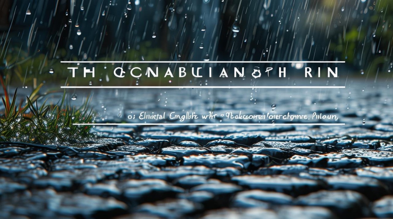 Essential English Words to Describe Rain: What Vocabulary Do You Need?-图1