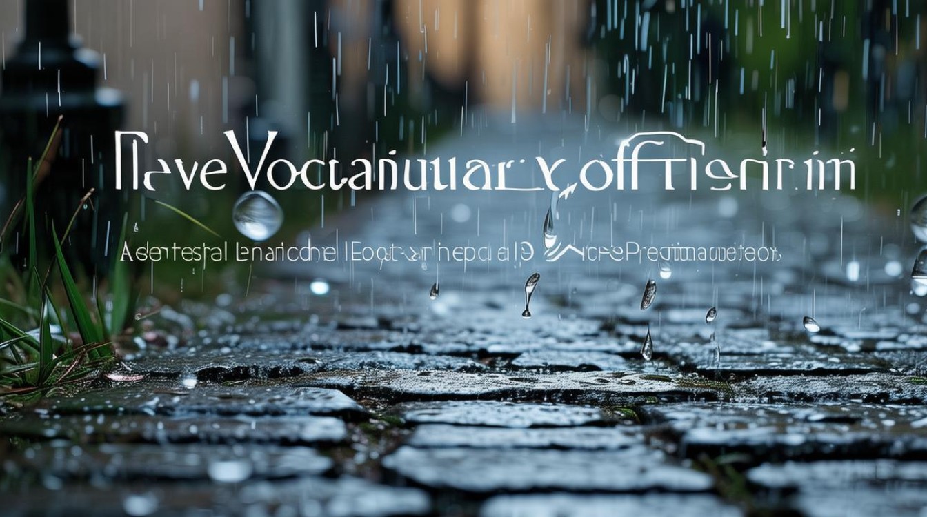 Essential English Words to Describe Rain: What Vocabulary Do You Need?-图2