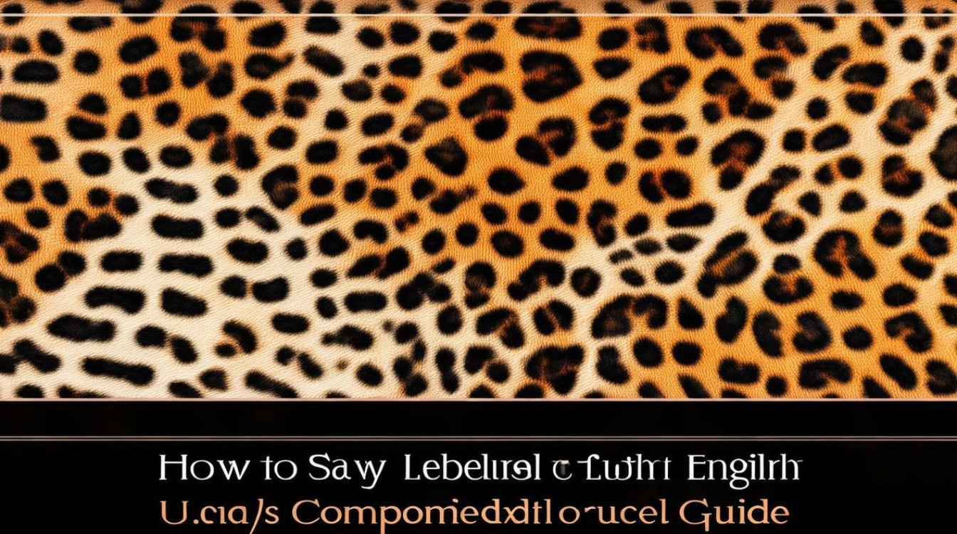How Do You Say Leopard in English?-图1