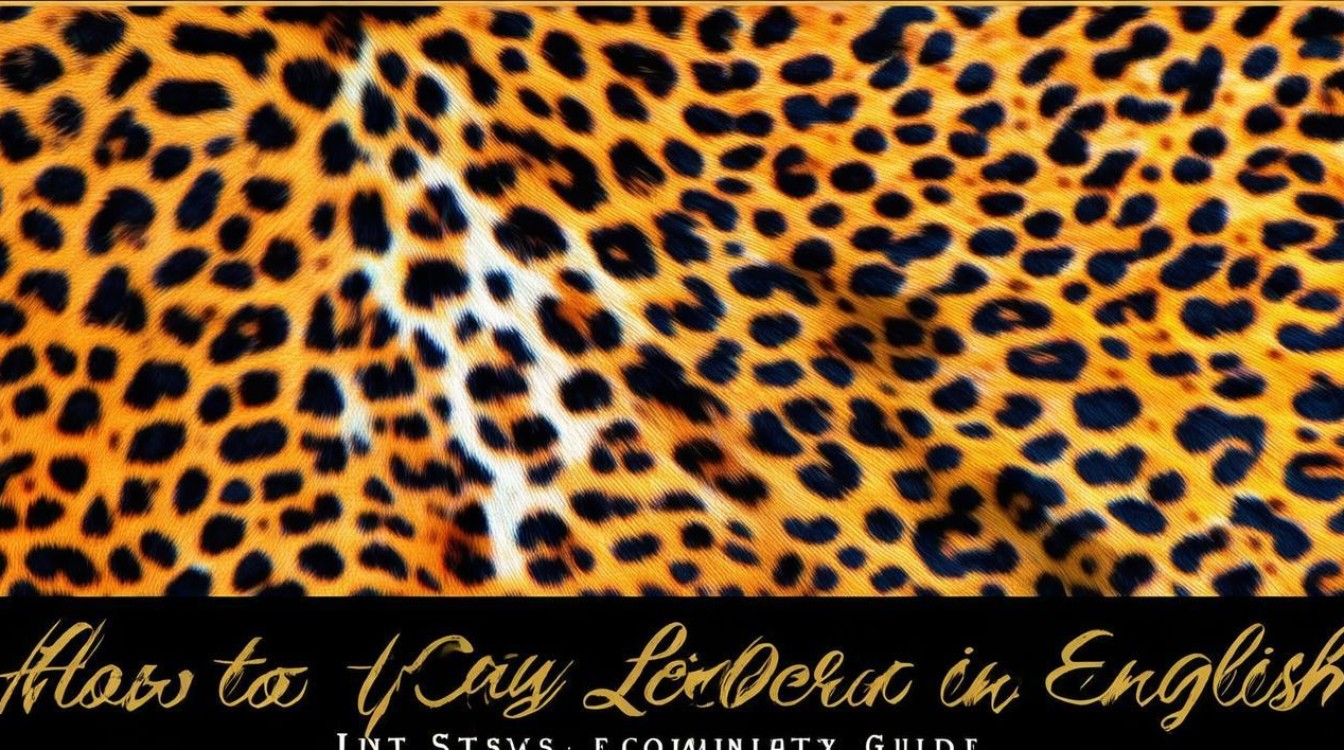 How Do You Say Leopard in English?-图3