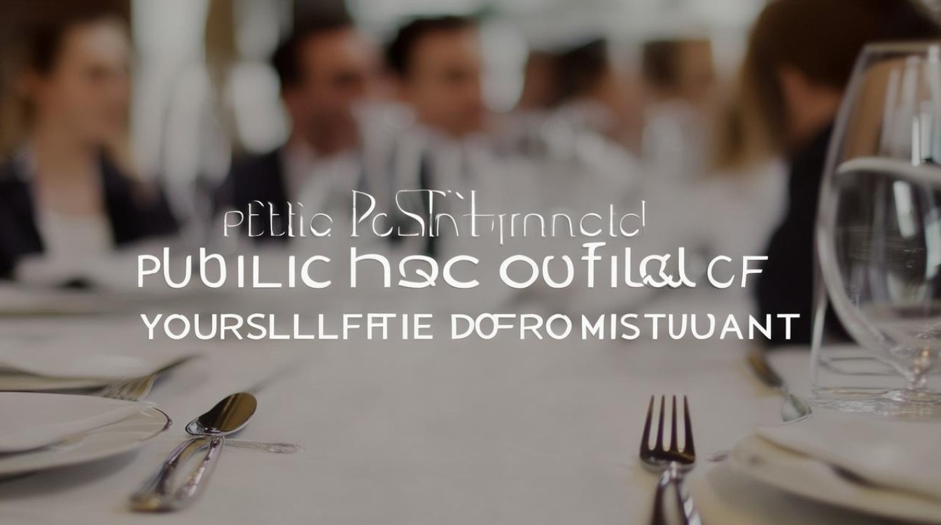 How to Express Public Etiquette Rules in English for Restaurants?-图1