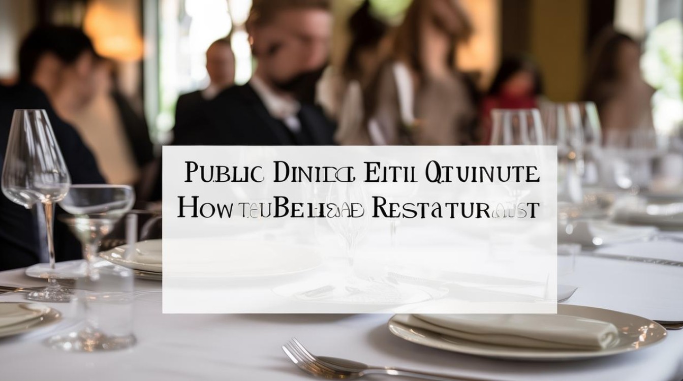 How to Express Public Etiquette Rules in English for Restaurants?-图4
