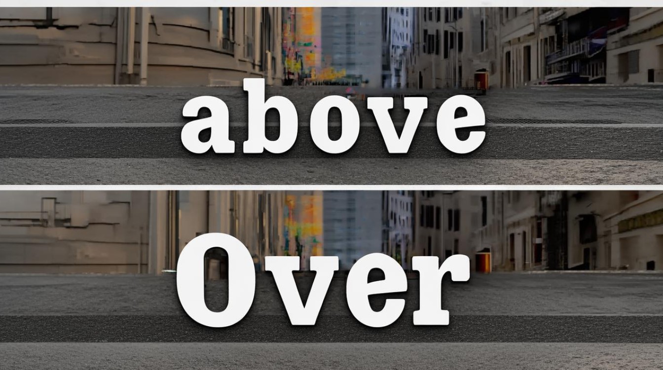 What Is the Difference Between Above and Over?-图3