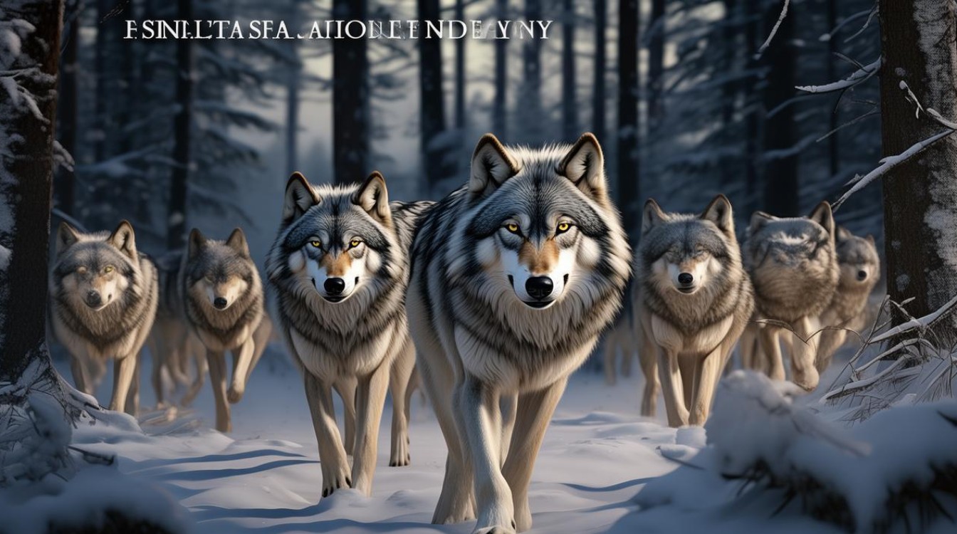 Which English Adjectives Best Describe the Fierce and Fascinating Wolf?-图1