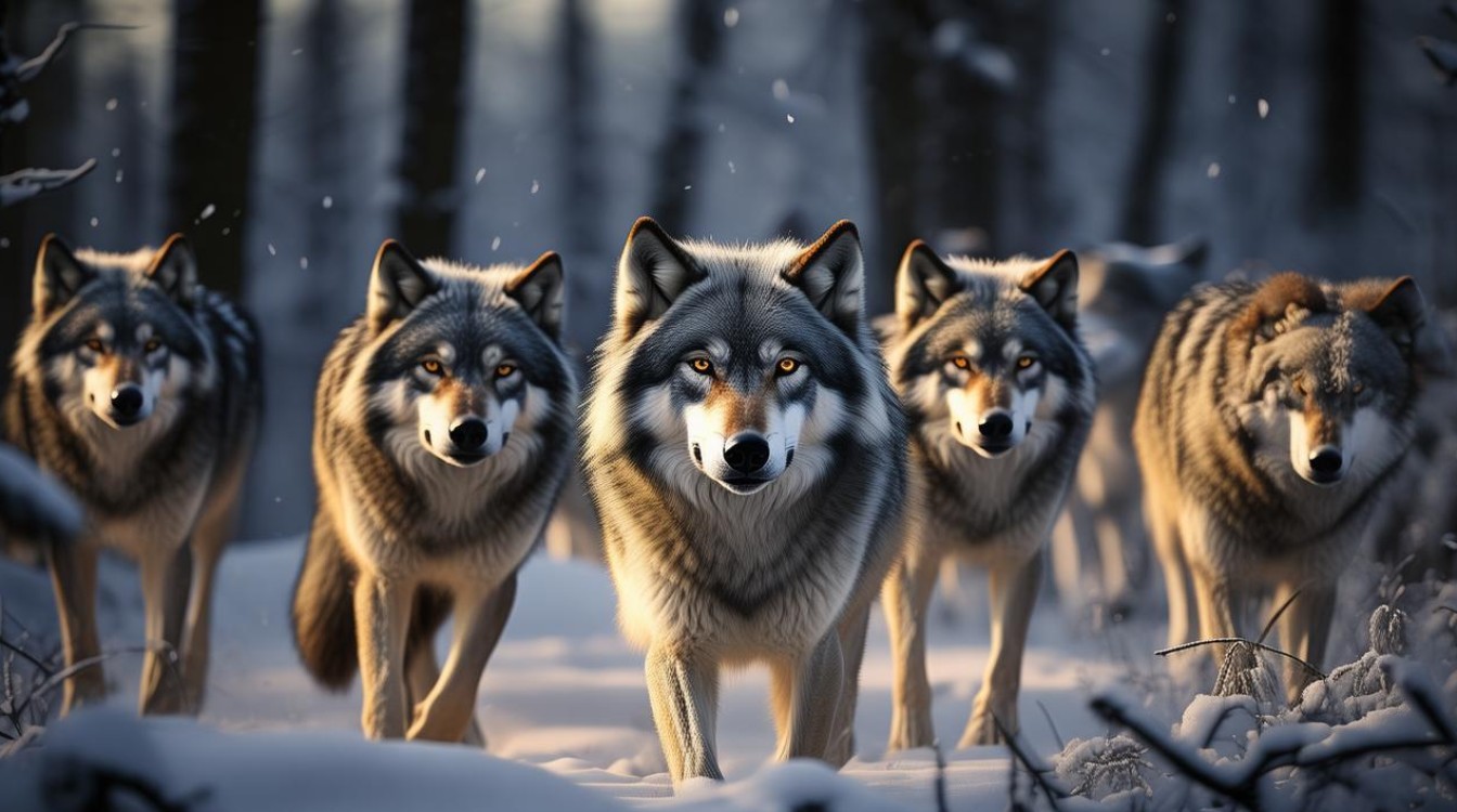 Which English Adjectives Best Describe the Fierce and Fascinating Wolf?-图2