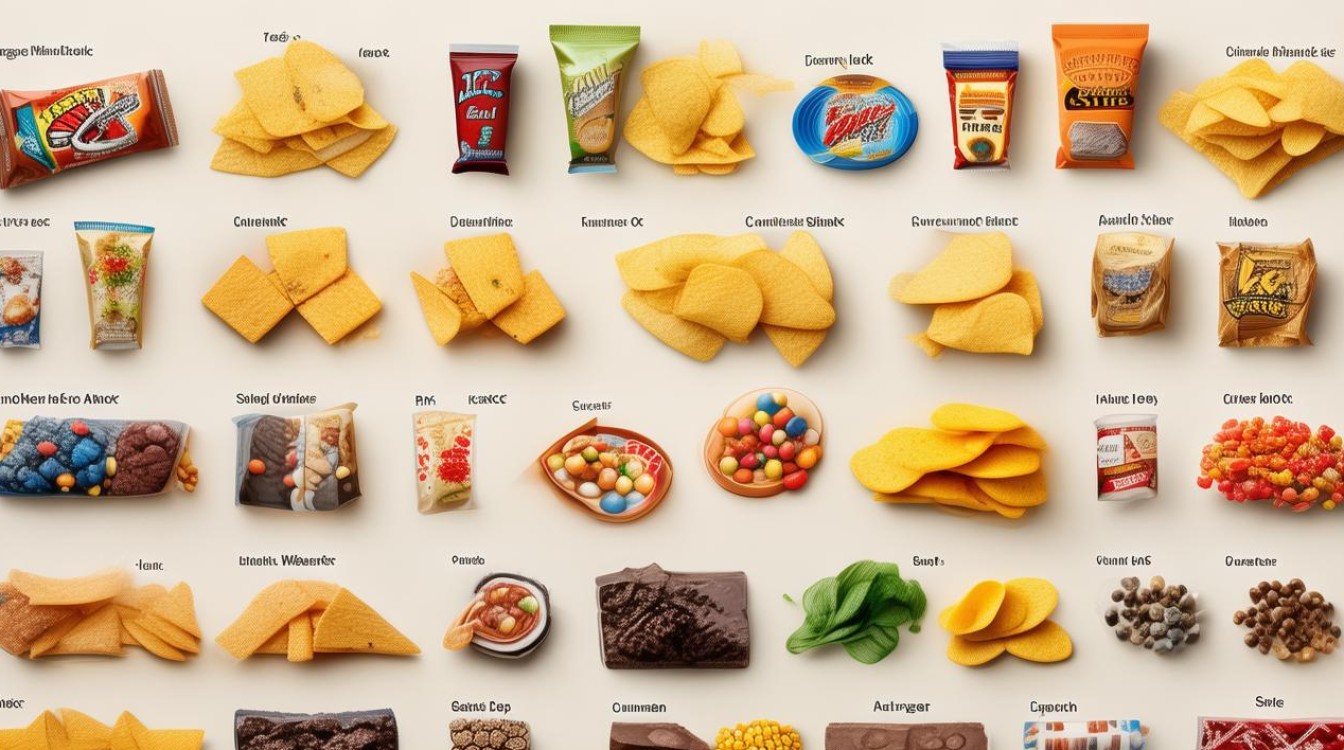 What Are the English Names for Common Snacks Like Candy and Chips?-图3