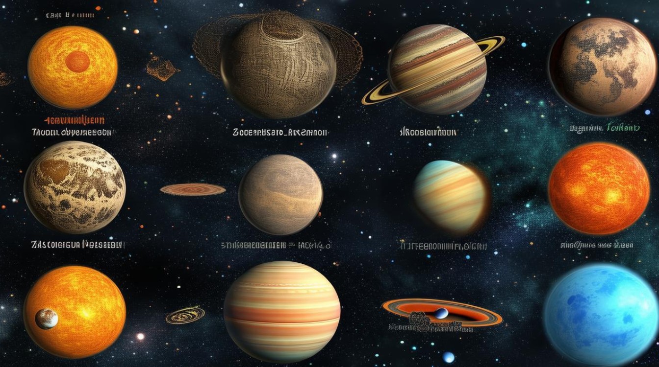 太阳系九大行星的英文单词是什么？探索天体语言奥秘-图1