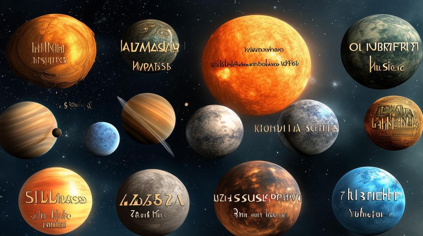 太阳系九大行星的英文单词是什么？探索天体语言奥秘-图4