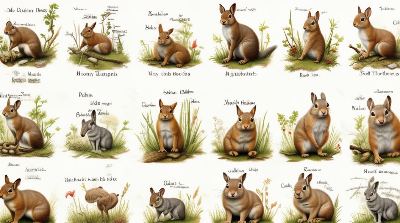 What Are the Common English Words for Small Animals?-图1