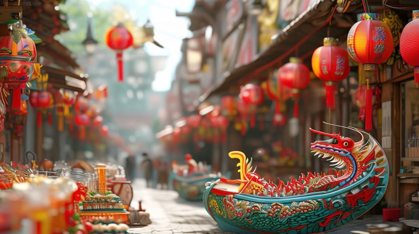 What Are the English Words for a Retro-style Dragon Boat Festival?-图4