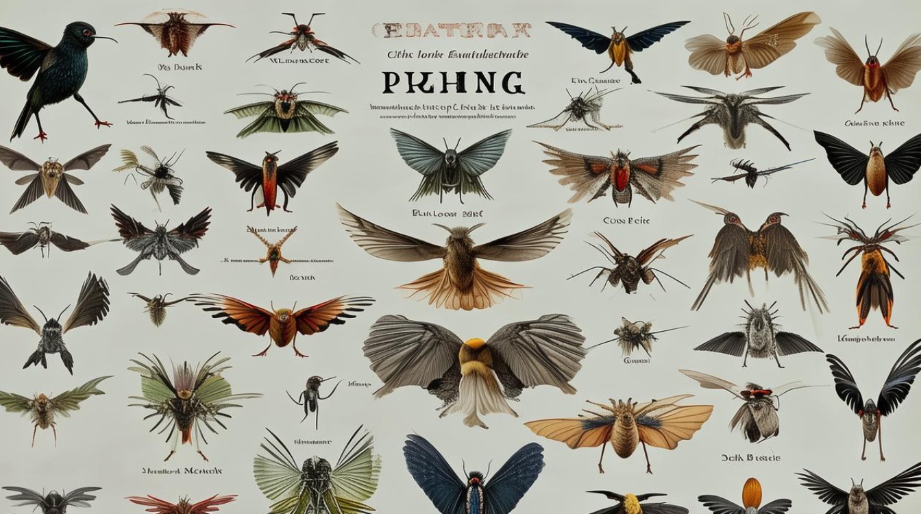 What Are the English Words for Flying Animals?-图2