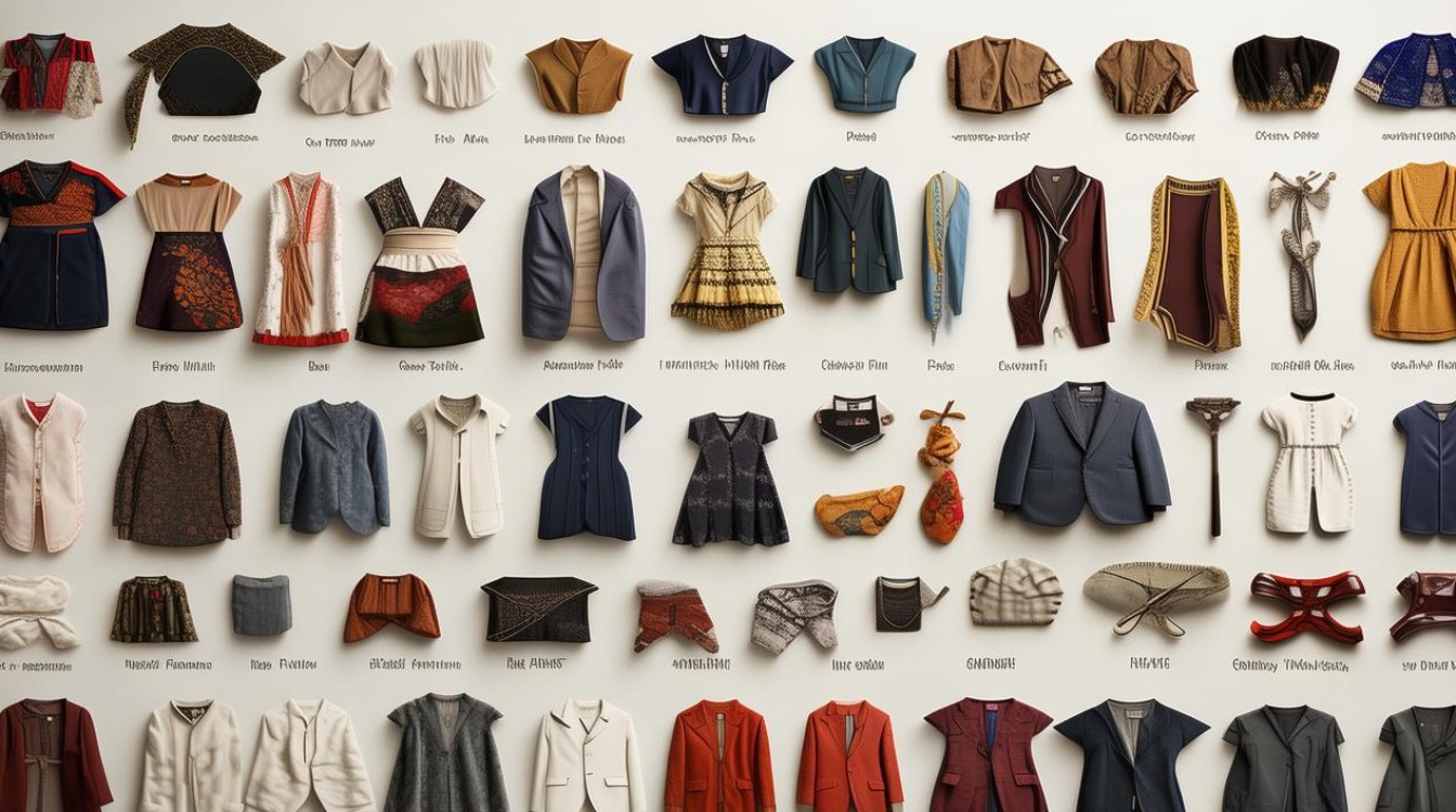What Are All the English Words Related to Clothing?-图2
