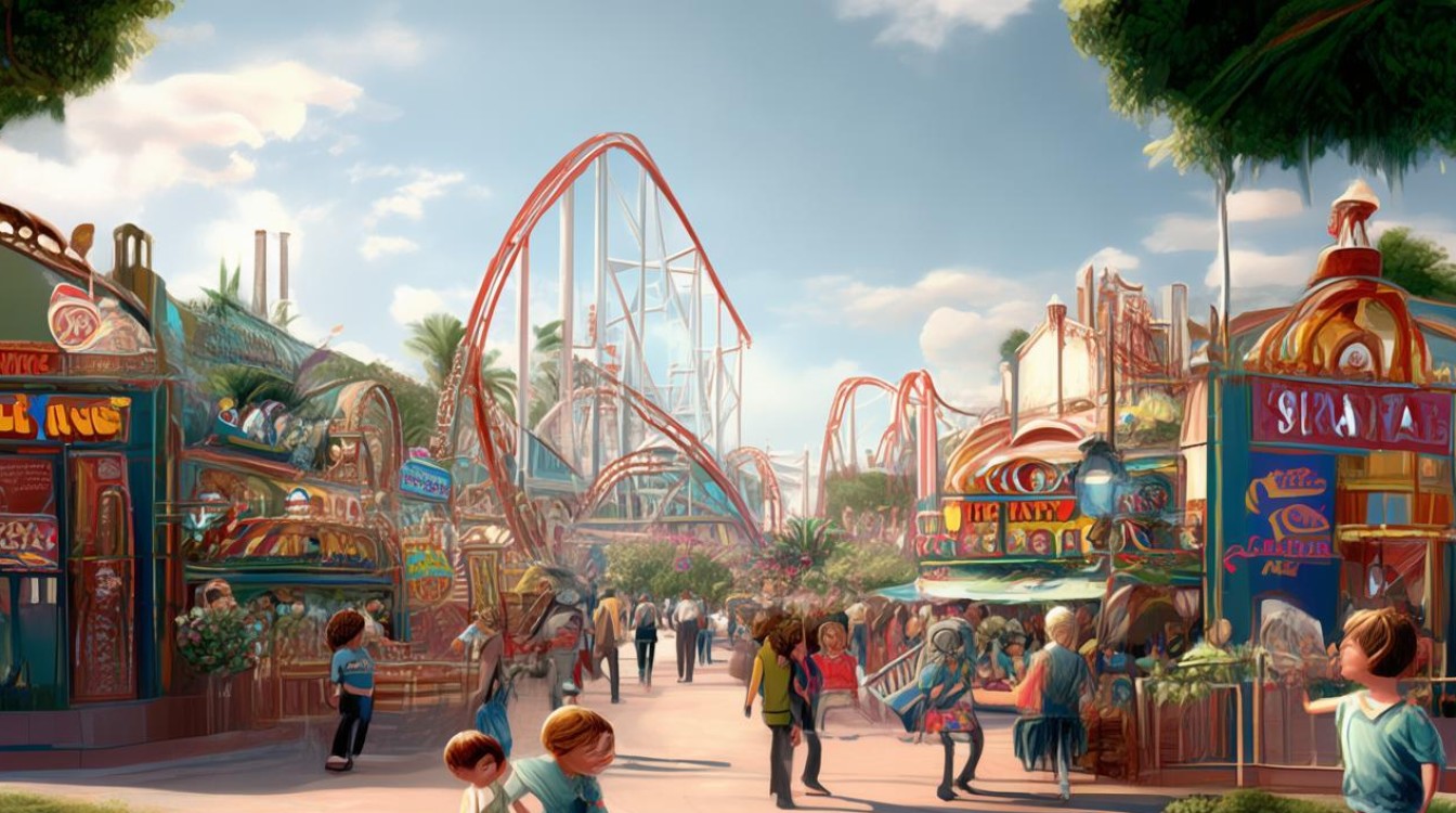 What Are the Essential English Words for Amusement Parks?-图2