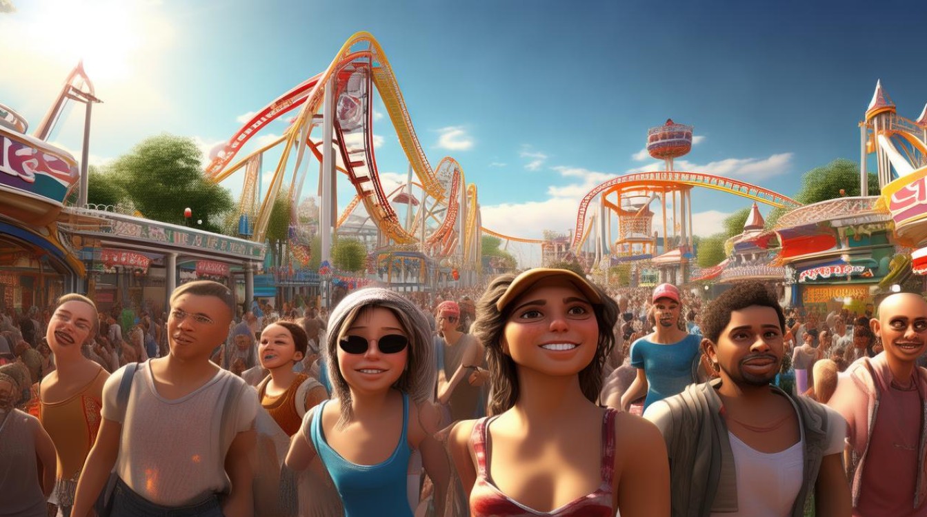 What Are the Essential English Words for Amusement Parks?-图3