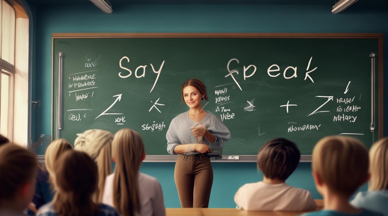 Whats the Difference Between Say and Speak in English?-图4