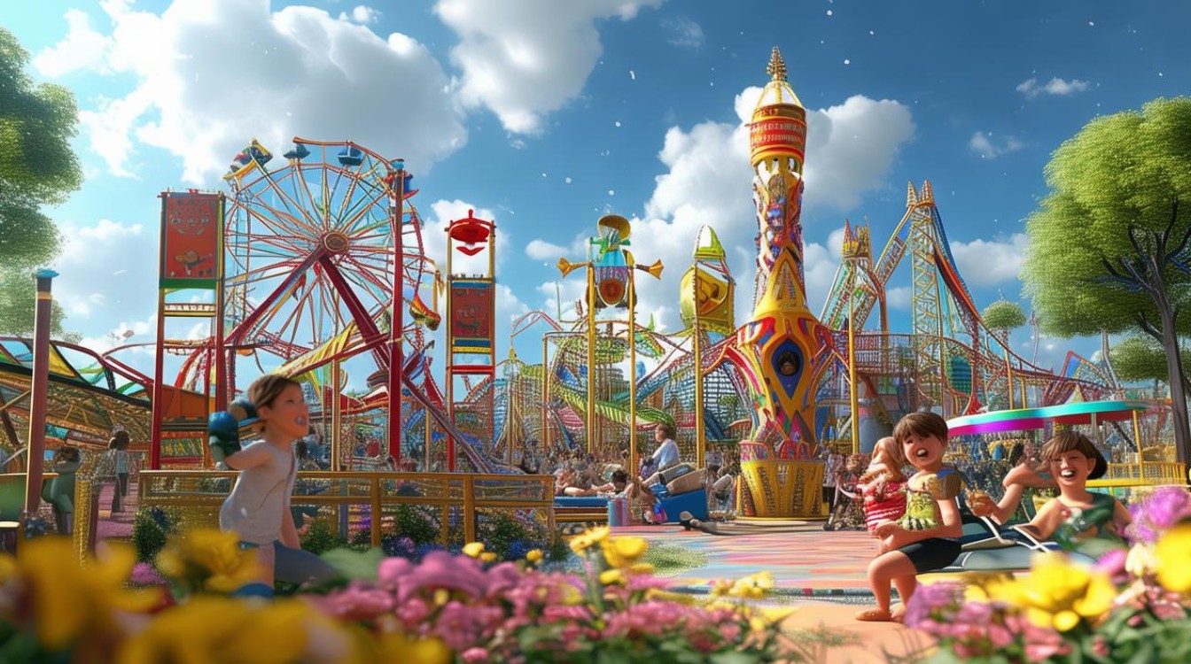 Top English Vocabulary for Amusement Parks: What Words Should You Know?-图1