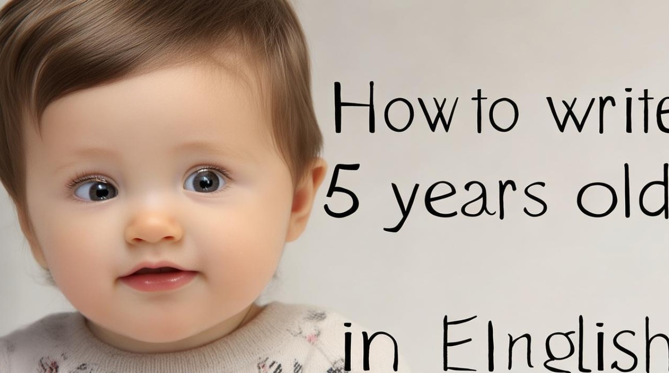 How to Spell 5 Years Old in English?-图1