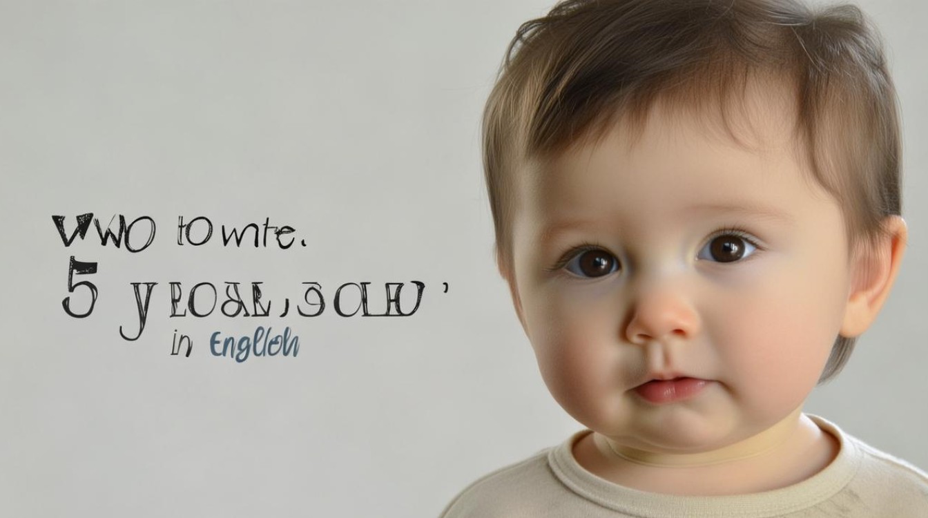 How to Spell 5 Years Old in English?-图2