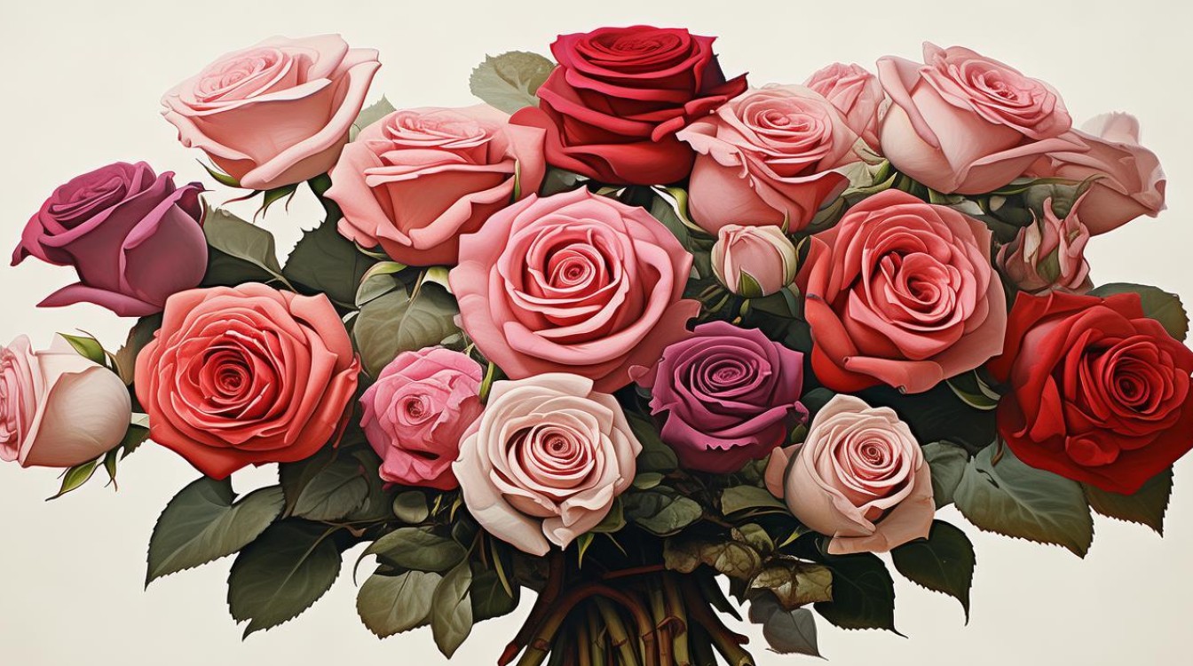 What Is a Bouquet of Roses Called in English?-图1