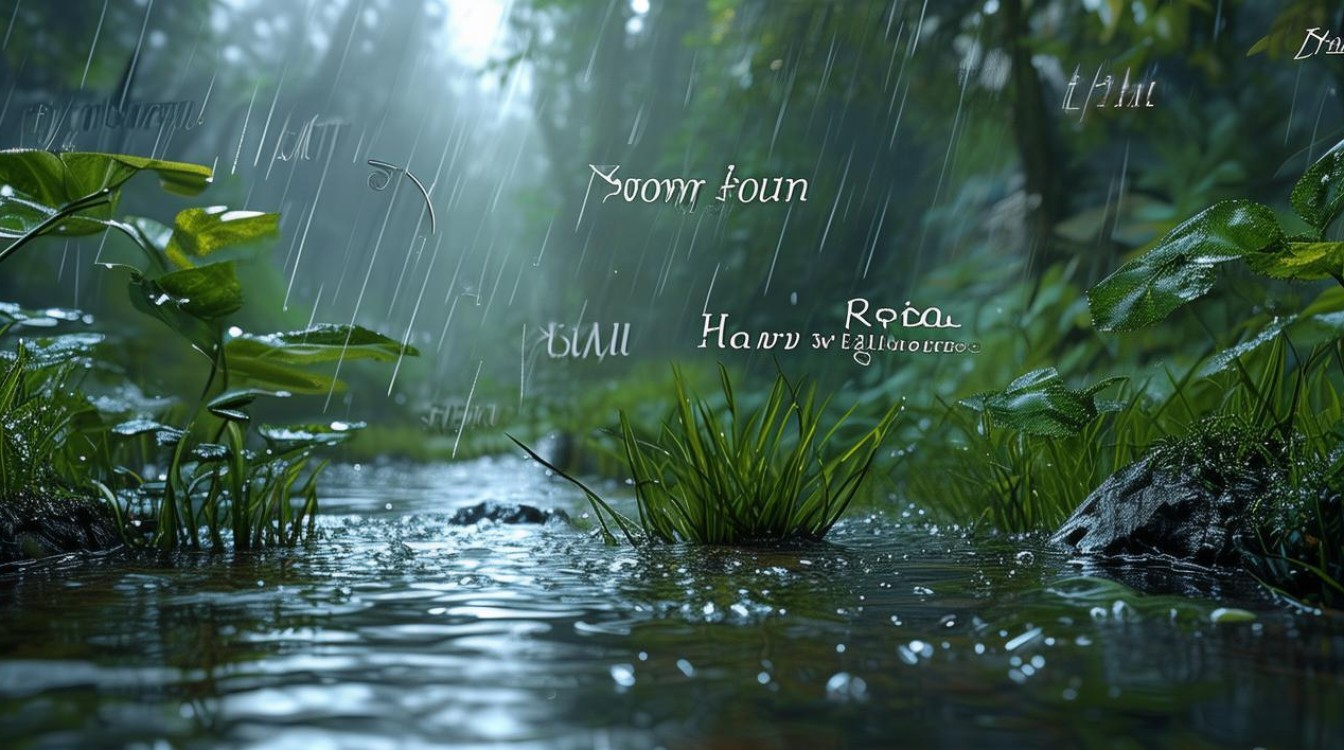What Do Rain-Related English Words Symbolize?-图1