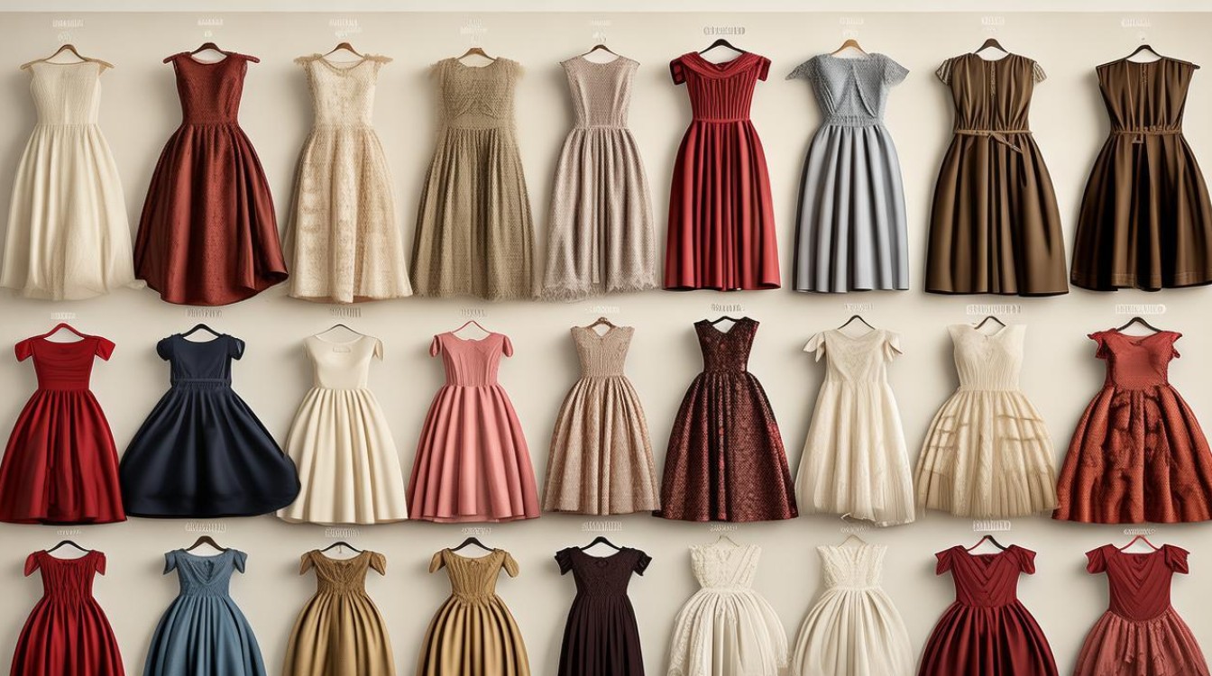 What Are the English Words for 33 Types of Skirts?-图4