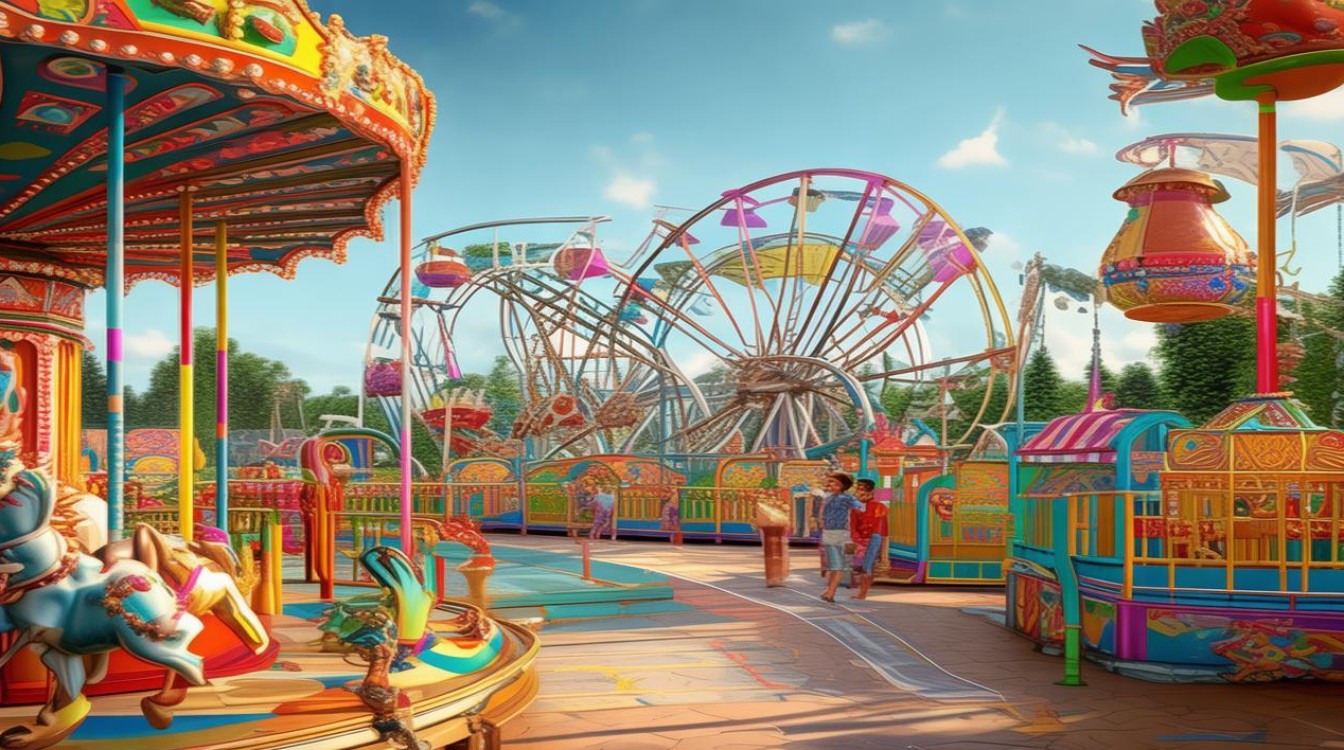 Essential English Vocabulary for the Amusement Park: What Words Should You Know?-图3