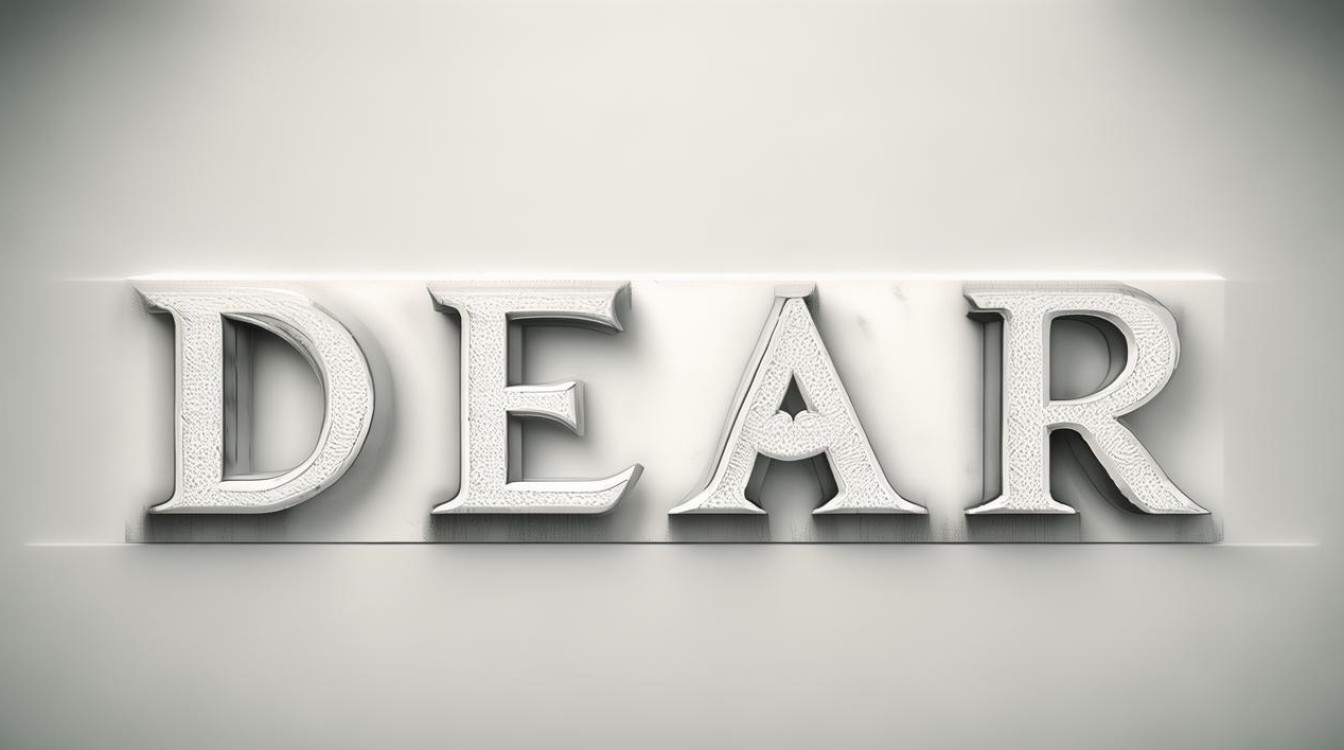 DEAR是哪四个单词的缩写？-图1