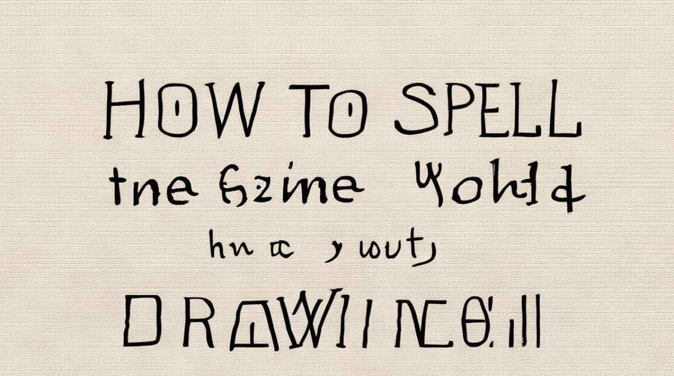 How to Spell Drawing in English Correctly?-图2