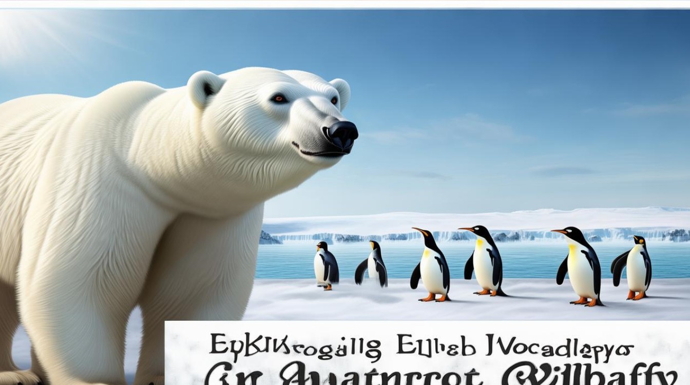 Which English Words Describe Antarctic Wildlife?-图2