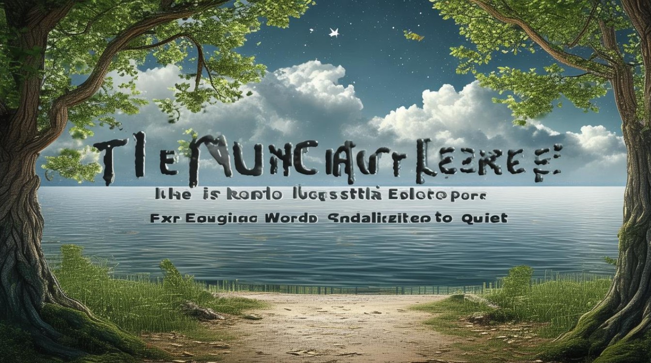 What Are Some English Words Similar to Quiet?-图1