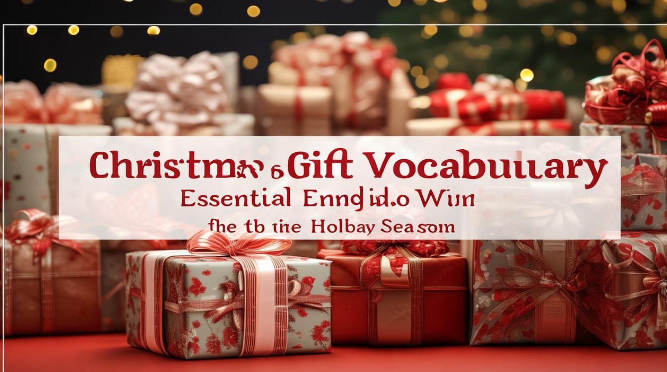 What Are the Essential English Christmas Gift Vocabulary Words?-图2