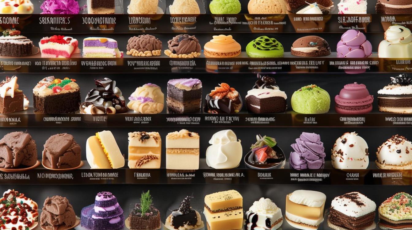 What Are the English Terms for All Types of Desserts, From Classic to Rare?-图2