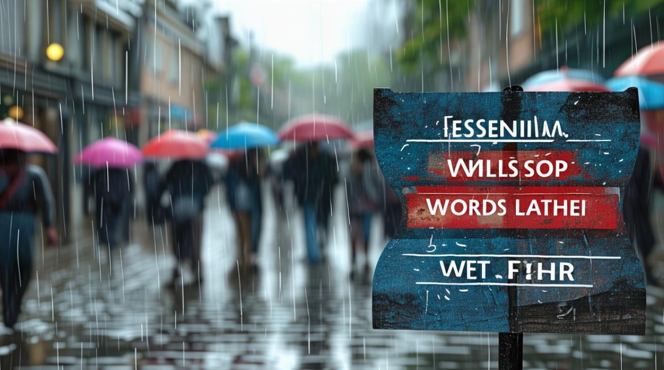 What Are the Essential English Words for Rainy Weather?-图1