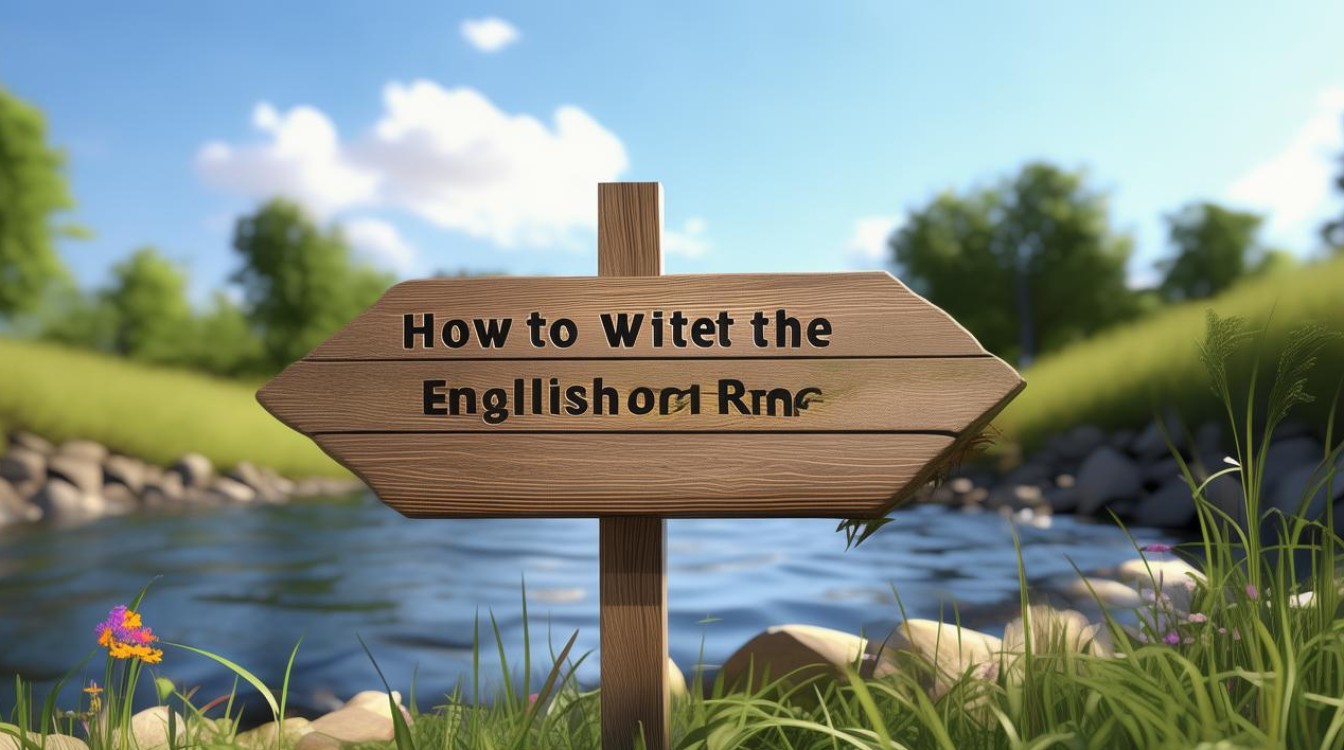 How to Write River in English?-图2