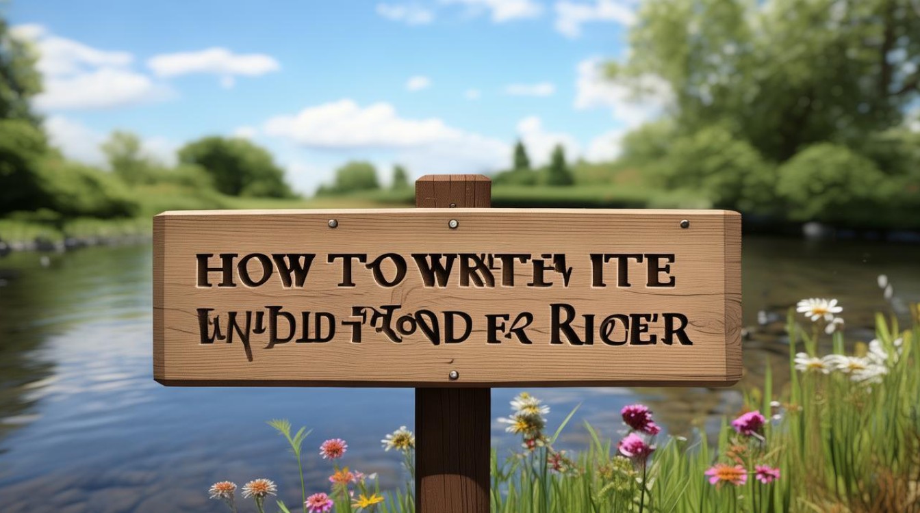 How to Write River in English?-图3